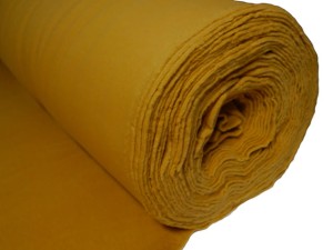 Dresówka drapana 280g musztardowa