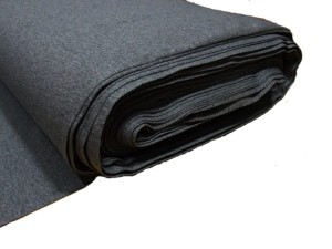 Dzianina t-shirt bawełna z elastanem 200g ciemny szary melanż