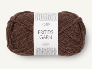 Włóczka Sandnes Garn  Fritidsgarn brązowy melanż 4071