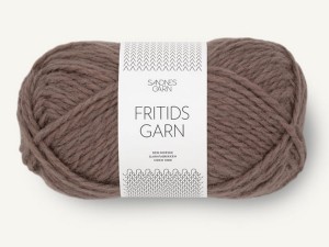 Włóczka Sandnes Garn  Fritidsgarn brązowy żołądź 3161