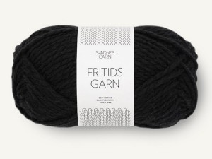 Włóczka Sandnes Garn  Fritidsgarn czarny 1099