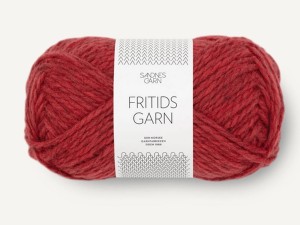 Włóczka Sandnes Garn  Fritidsgarn ciemny czerwony 4236