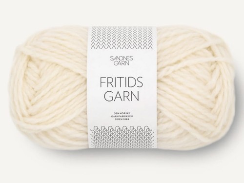 Włóczka Sandnes Garn  Fritidsgarn ecru 1012