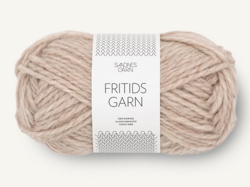 Włóczka Sandnes Garn  Fritidsgarn jasny beż 3021