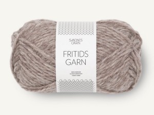 Włóczka Sandnes Garn  Fritidsgarn jasny beżowy melanż  2650