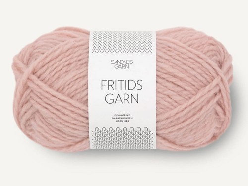 Włóczka Sandnes Garn  Fritidsgarn różowy pudrowy 3511