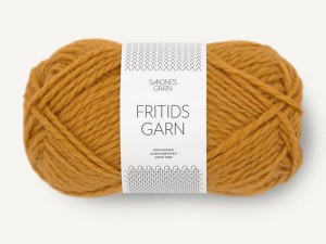 Włóczka Sandnes Garn  Fritidsgarn musztardowy 2335