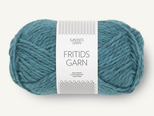 Włóczka Sandnes Garn  Fritidsgarn zieleń morska 7252