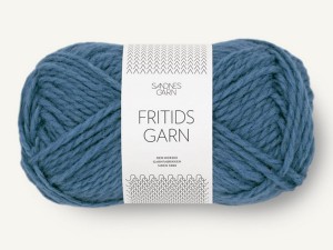 Włóczka Sandnes Garn  Fritidsgarn niebieski melanż 6053