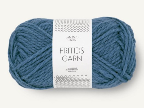 Włóczka Sandnes Garn  Fritidsgarn niebieski melanż 6053