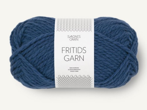 Włóczka Sandnes Garn  Fritidsgarn niebieska północ 6364