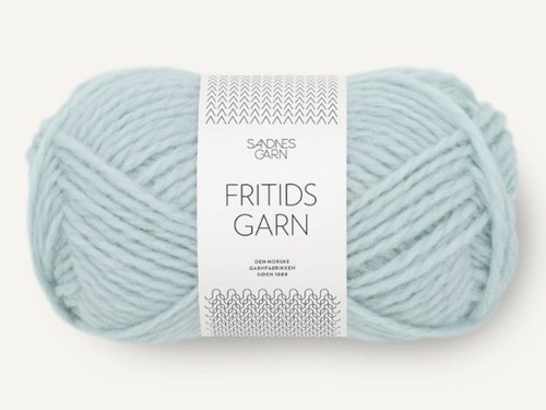 Włóczka Sandnes Garn  Fritidsgarn lodowy błękit 6520