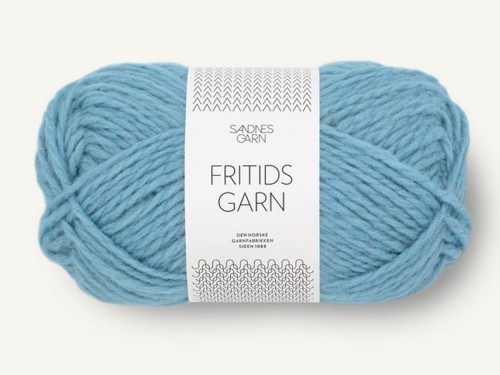 Włóczka Sandnes Garn  Fritidsgarn lazurowy 6573