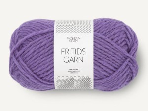 Włóczka Sandnes Garn  Fritidsgarn fioletowy 5235