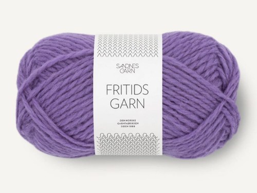 Włóczka Sandnes Garn  Fritidsgarn fioletowy 5235