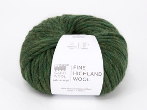 Włóczka Gabo Wool Fine Highland Wool leśny 287