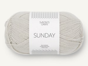 Włóczka Sandnes Garn Sunday perłowy 3820