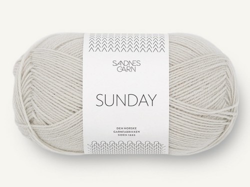 Włóczka Sandnes Garn Sunday perłowy 3820