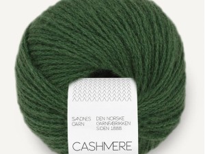 Włóczka Sandnes Garn  cashmere świąteczna zielony las 8082