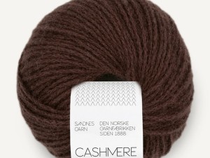 Włóczka Sandnes Garn  cashmere gorzka czekolada 3082