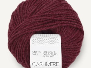 Włóczka Sandnes Garn  cashmere burgund 4372