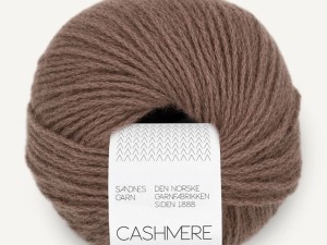 Włóczka Sandnes Garn  cashmere brązowy żołądź 3161