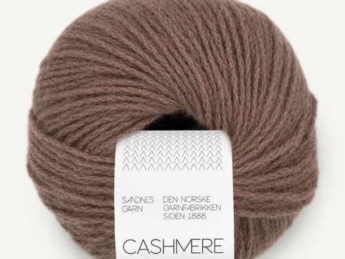 Włóczka Sandnes Garn  cashmere brązowy żołądź 3161