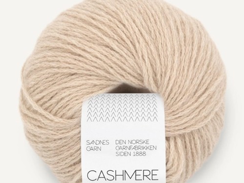 Włóczka Sandnes Garn  cashmere jasny beż 3021