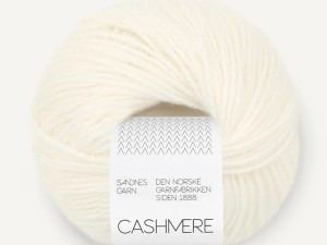 Włóczka Sandnes Garn  cashmere śmietankowa biel 1002