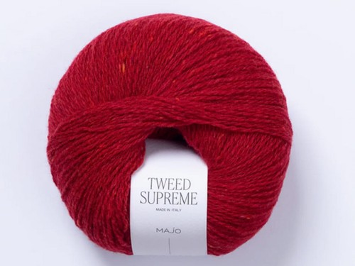 Włóczka Majo Garn Tweed Supreme  ruby 903