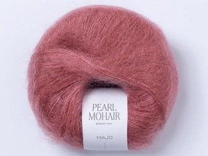 Włóczka Majo Garn Pearl Mohair dusty rose  204