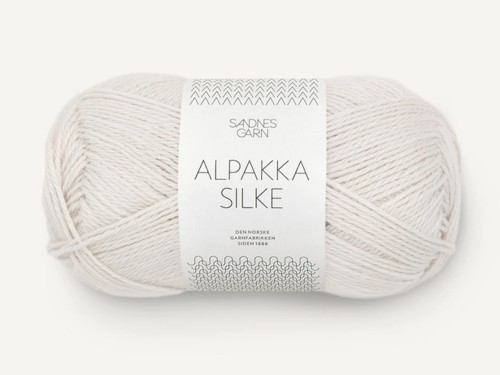 Włóczka Sandnes Garn Alpakka Silke natural 1015
