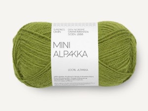 Włóczka Sandnes Garn Mini Alpakka matcha 9564