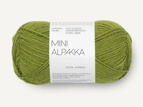 Włóczka Sandnes Garn Mini Alpakka matcha 9564