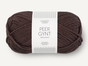 Włóczka Sandnes Garn Peer Gynt gorzka czekolada 3082