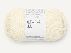 Włóczka Sandnes Garn Alpakka Ull ecru 1012