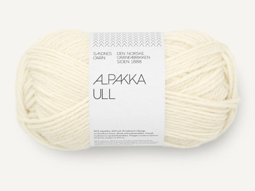 Włóczka Sandnes Garn Alpakka Ull ecru 1012