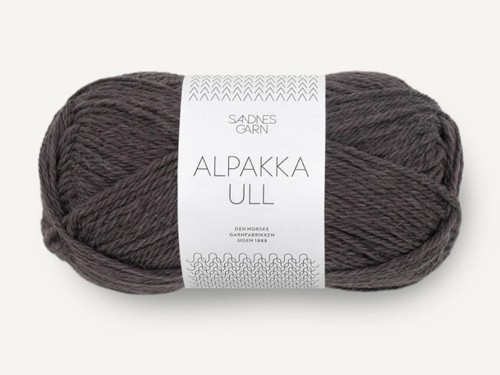 Włóczka Sandnes Garn Alpakka Ull antracyt 3800