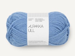 Włóczka Sandnes Garn Alpakka Ull prowansalski błękit 5824
