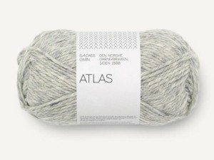 Włóczka Sandnes Garn Atlas średni szary 1042
