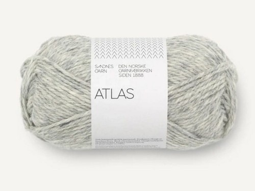 Włóczka Sandnes Garn Atlas średni szary 1042