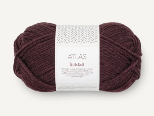 Włóczka Sandnes Garn Atlas velvet fig  4682