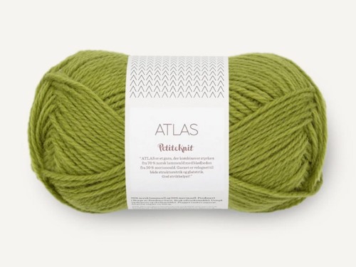 Włóczka Sandnes Garn Atlas matcha  9564