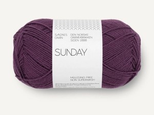Włóczka Sandnes Garn Sunday jeżyna 4672