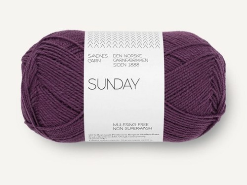 Włóczka Sandnes Garn Sunday jeżyna 4672