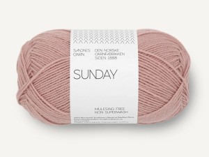 Włóczka Sandnes Garn Sunday dusty rose 4332