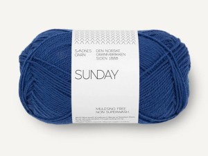 Włóczka Sandnes Garn Sunday niebieski 5846