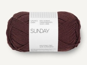 Włóczka Sandnes Garn Sunday brownie 4381