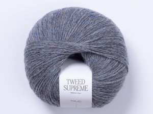 Włóczka Majo Garn Tweed Supreme slate 601