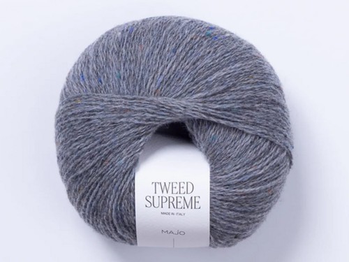 Włóczka Majo Garn Tweed Supreme slate 601